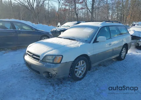 2001 Subaru Outback Limited z USA, uszkodzony, nr VIN 4S3BH686X16649008